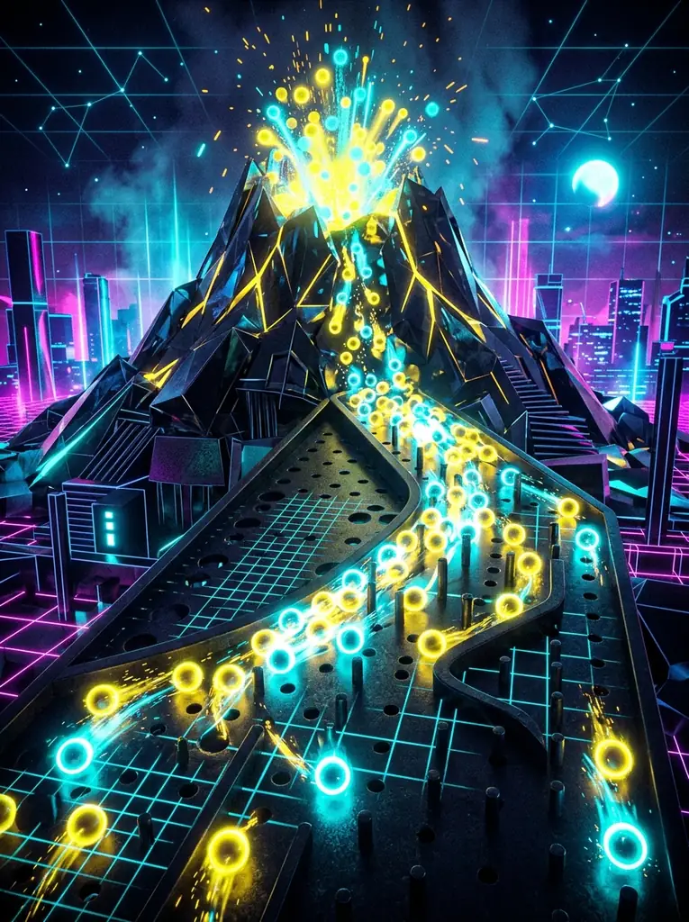 Plasma Volcano Plinko Cover